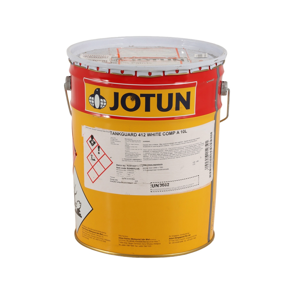 Jotun Tankguard 412 Solvent-Free Epoxy Tank Lining White 10L - Part A