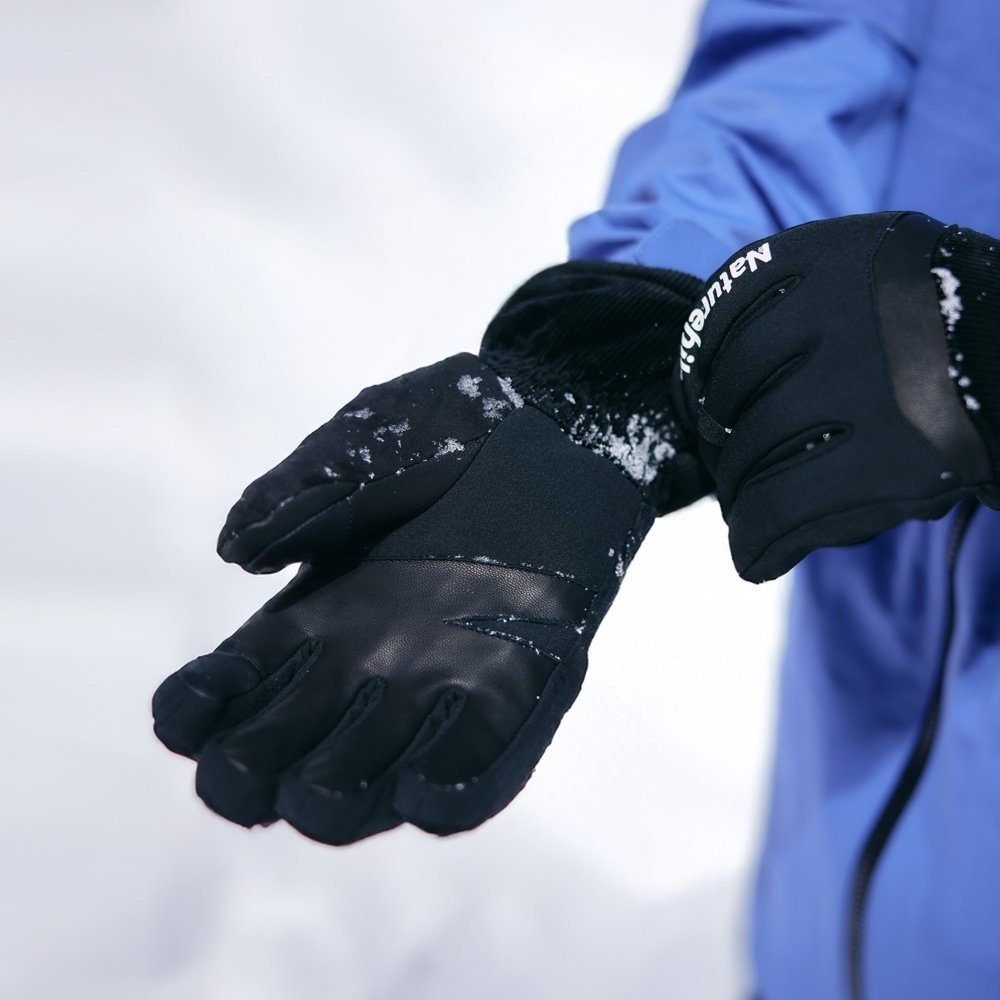 Naturehike Sheepskin Ski Warm Waterproof Gloves