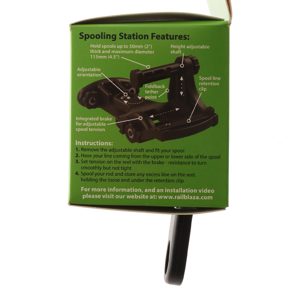 RAILBLAZA Spooling Station Track Mount