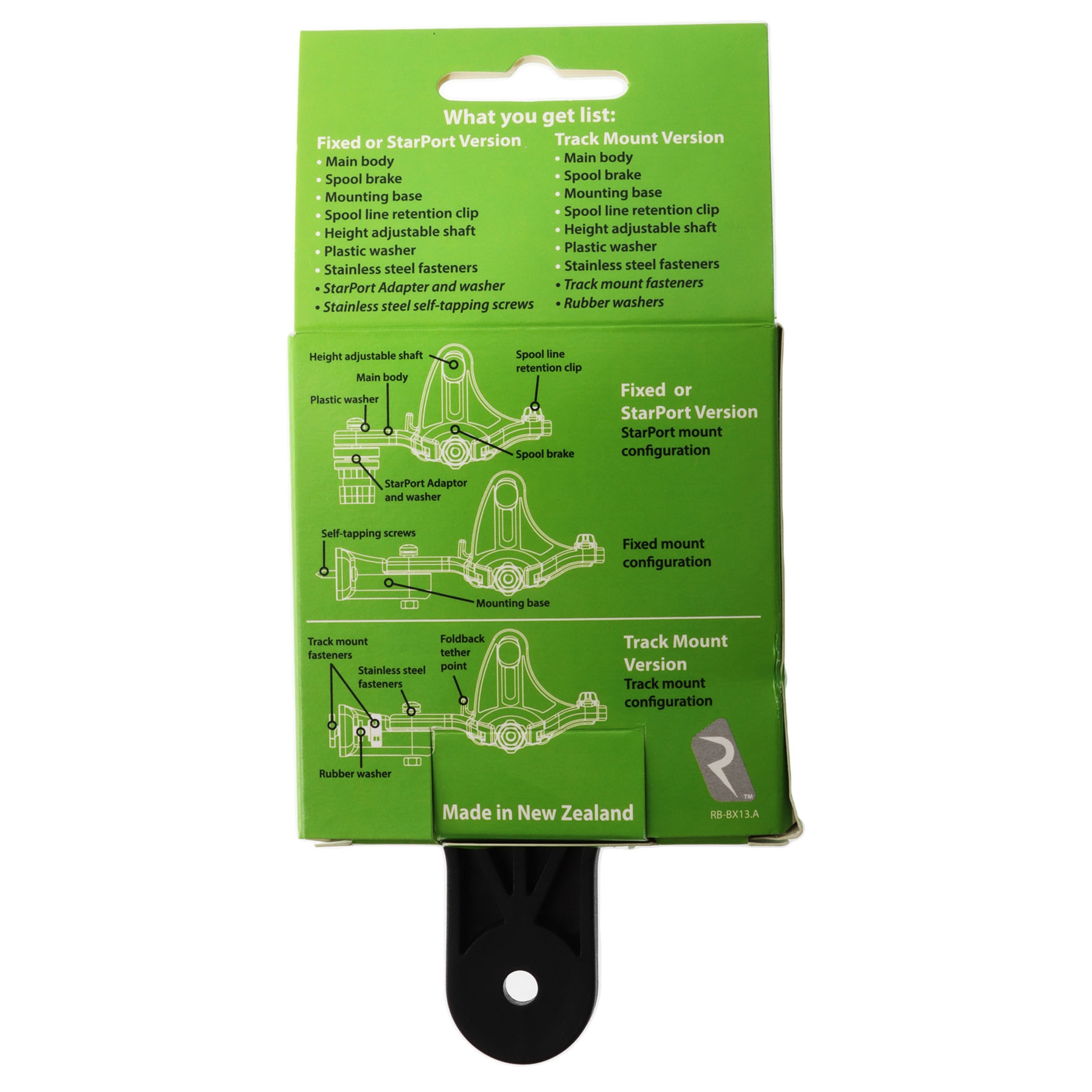 RAILBLAZA Spooling Station Fixed/StarPort Mount