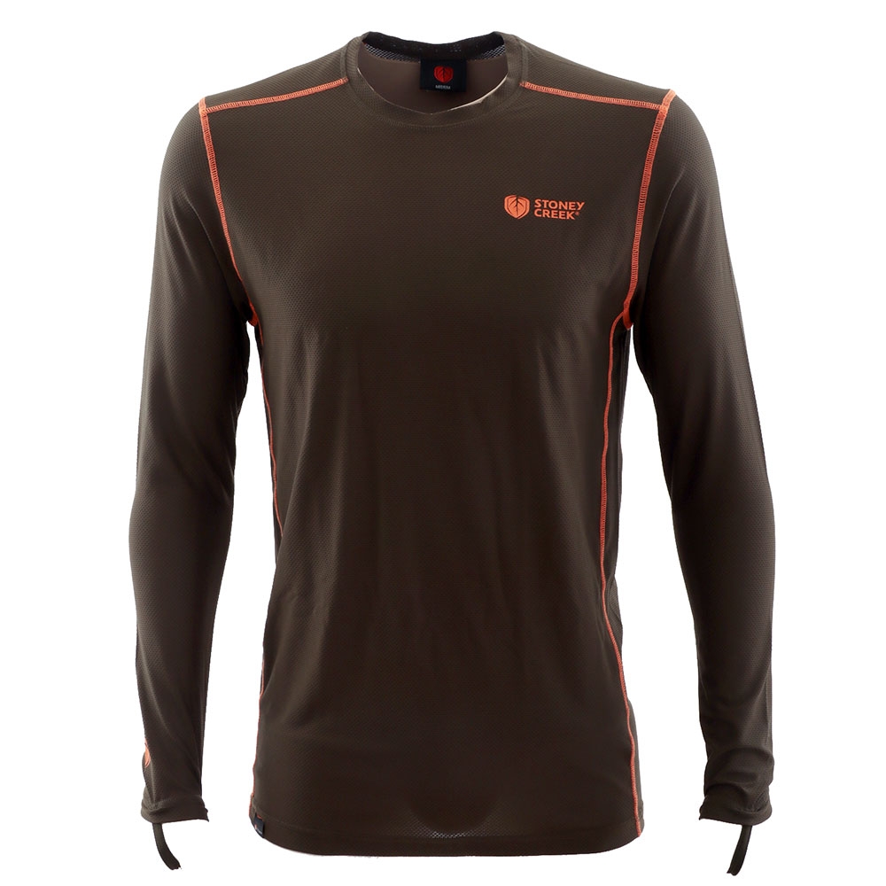 Stoney Creek Base Dry Mens Long Sleeve Shirt Bayleaf 3XL