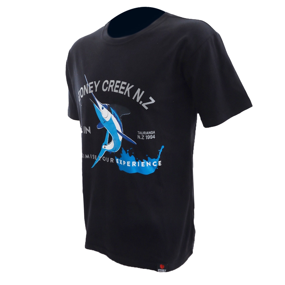 Stoney Creek Marlin Mens T-Shirt Black M