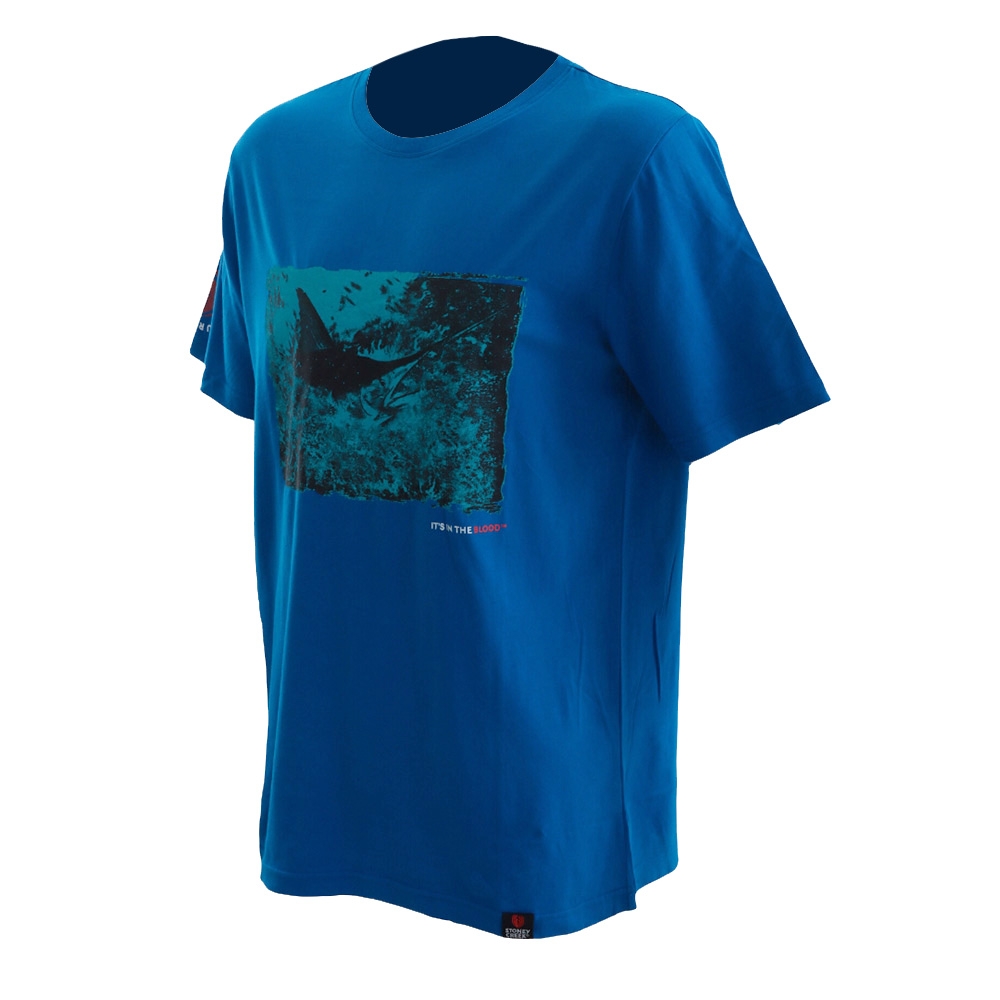 Stoney Creek Marlin Mens T-Shirt Blue L