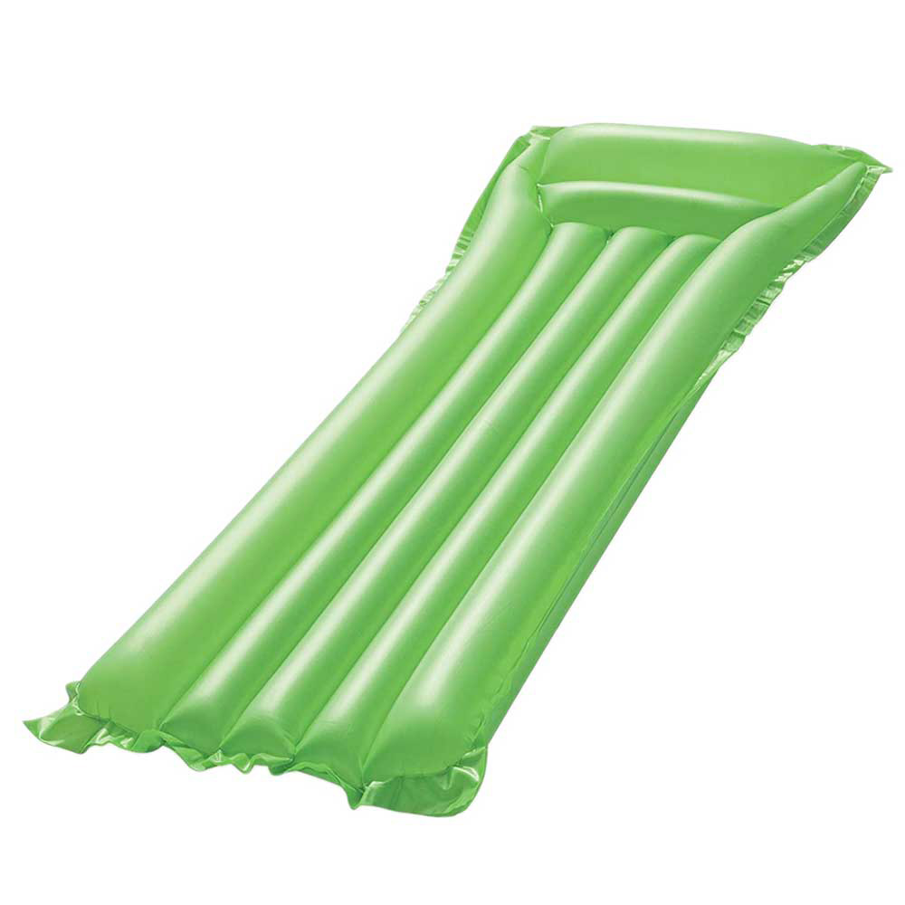 Bestway Shimmering Inflatable Lilo Pool Float 183 x 69cm Green