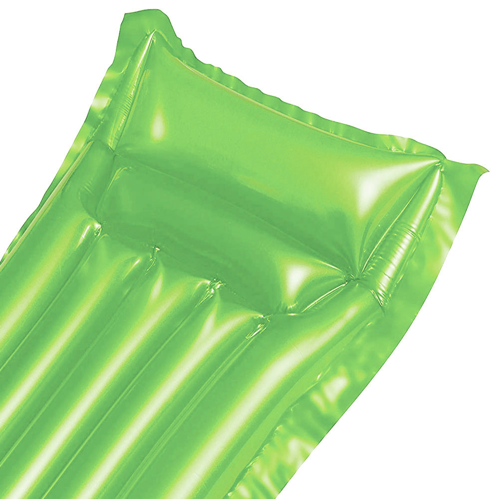 Bestway Shimmering Inflatable Lilo Pool Float 183 x 69cm Green