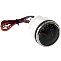 W Pro Series Water Temperature Gauge 52mm 240-330 Ohm Black Thumbnail W Pro Series Water Temperature Gauge 52mm 240-330 Ohm Black