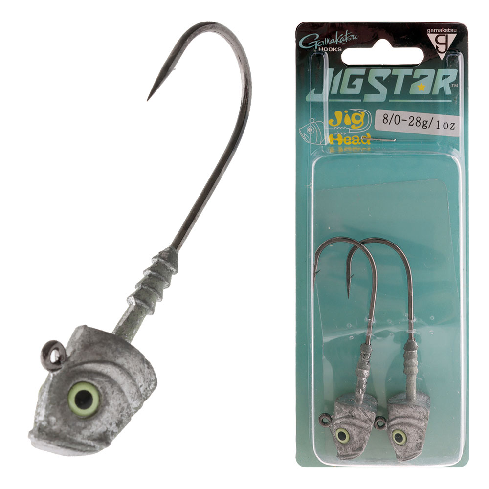 Jig Star Jig Heads 8/0 28g Qty 2