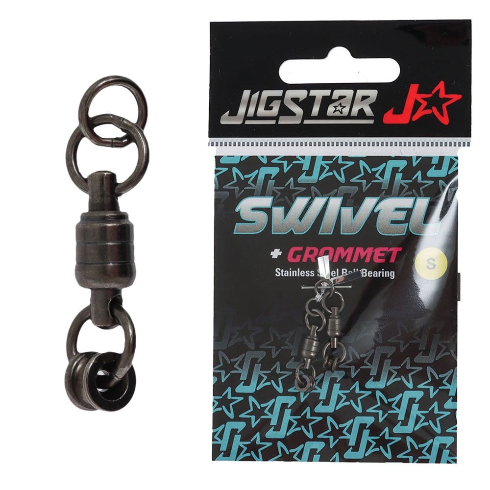 Jig Star Swivel and Grommet #2 160lb Qty 2