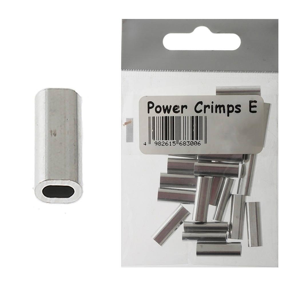 Power Aluminium Crimp Sleeves 200lb 1.8mm Qty 25