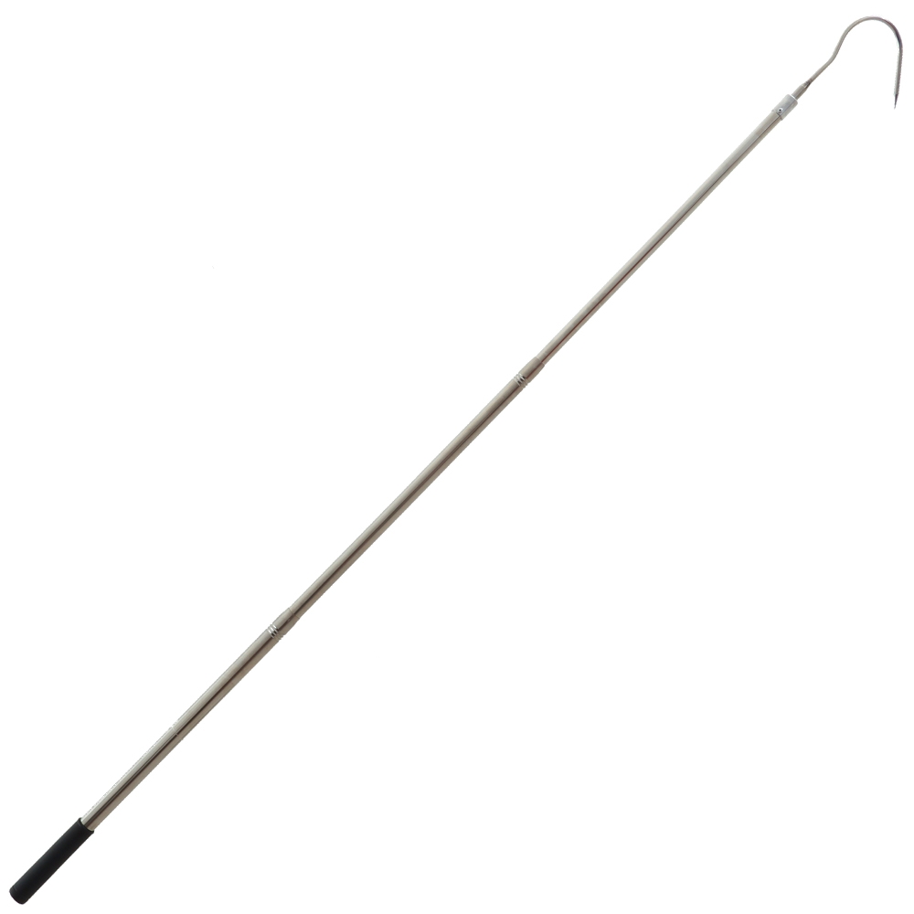 Holiday Telescopic Steel Fishing Spear Gaff 1.9m