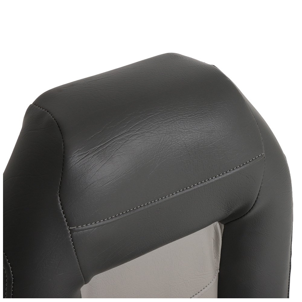 Oceansouth High Back Deluxe Fold Down Boat Seat - Upholstered