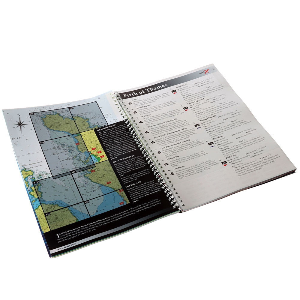 Spot X Boat Fishing New Zealand Book 3rd Edition
