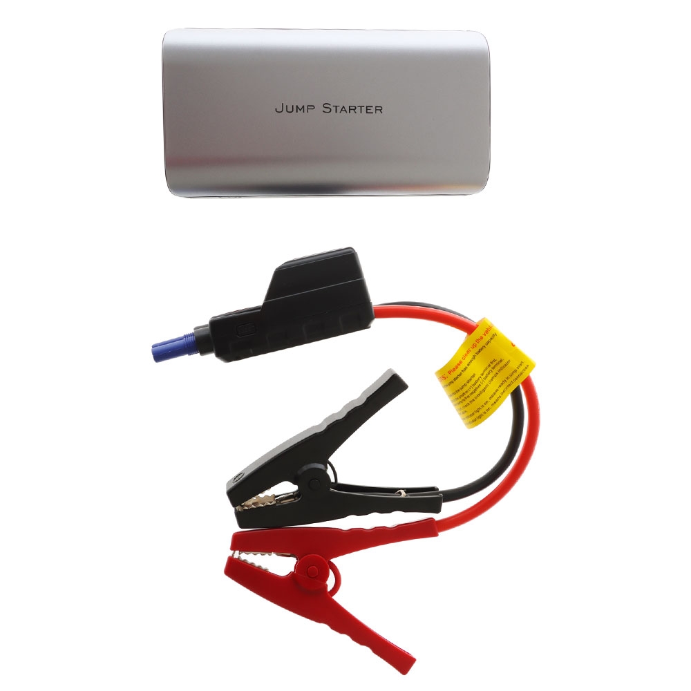 Multifunction Portable Jump Starter 12V 10000mAh Grey