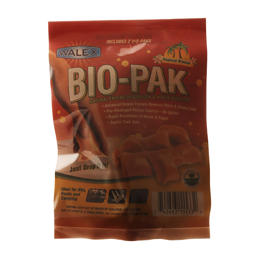 Walex Bio-Pak Natural Enzyme Deodoriser Tropical Breeze 2-Pack