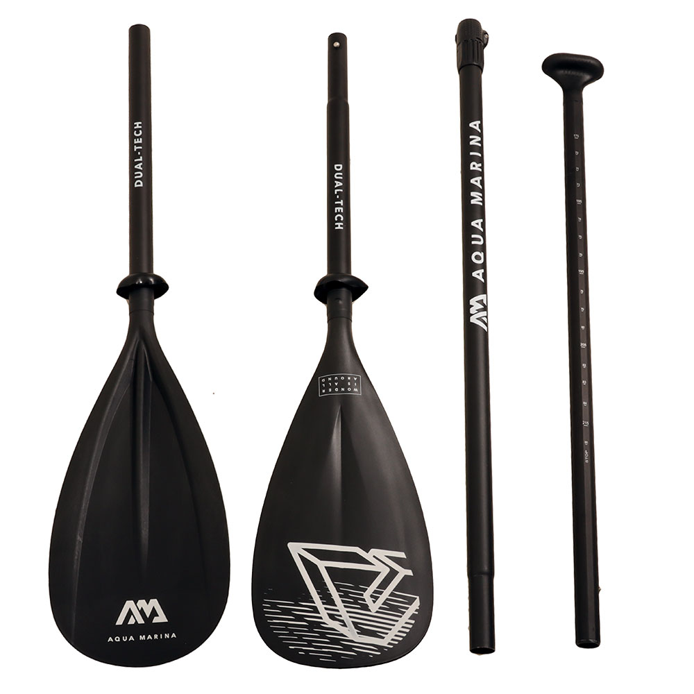 Aqua Marina Dual-Tech 2-in-1 Aluminium SUP/Kayak Paddle 3 - 4pc
