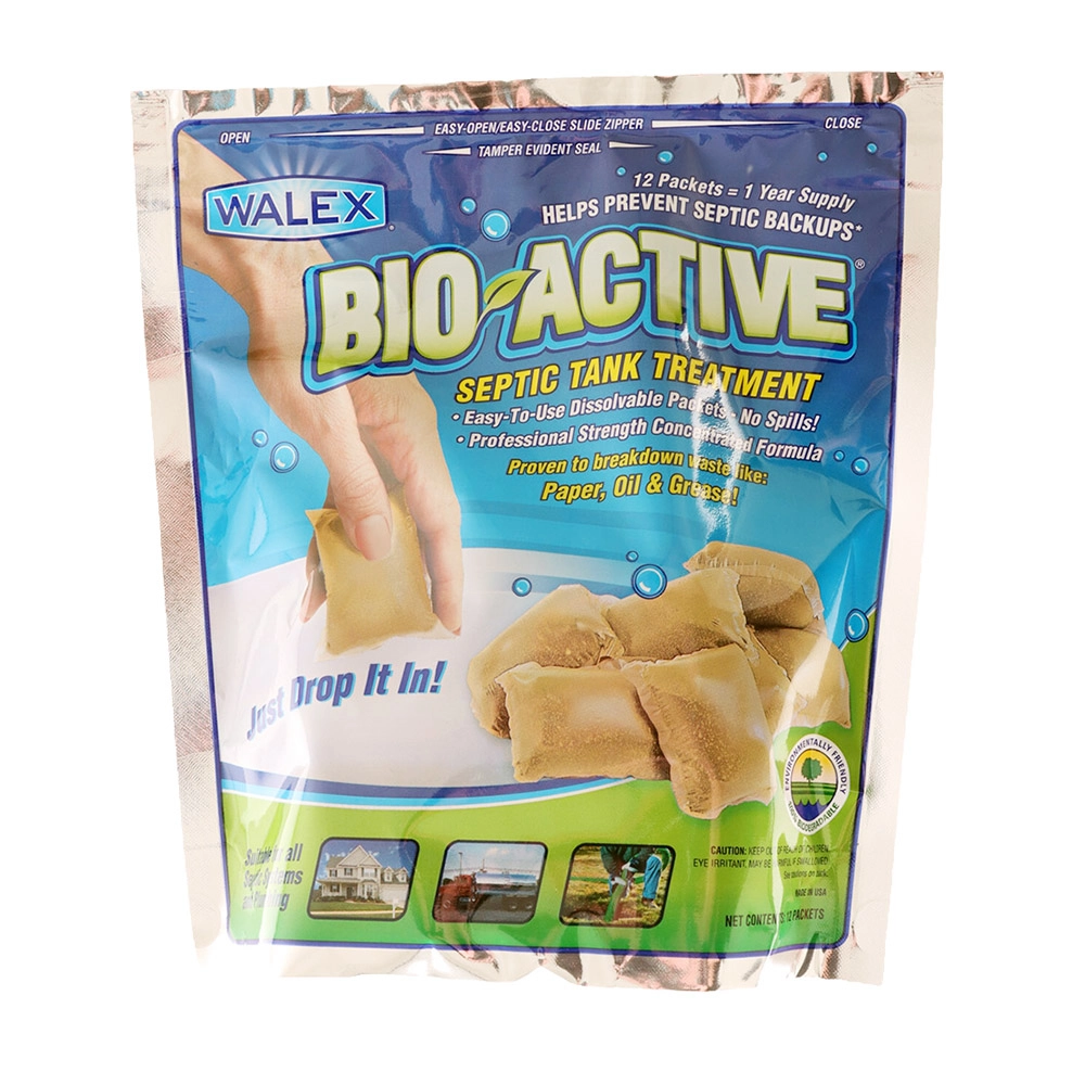 Walex BIO-31112 Septic Tank Treatment - 12 Month Supply