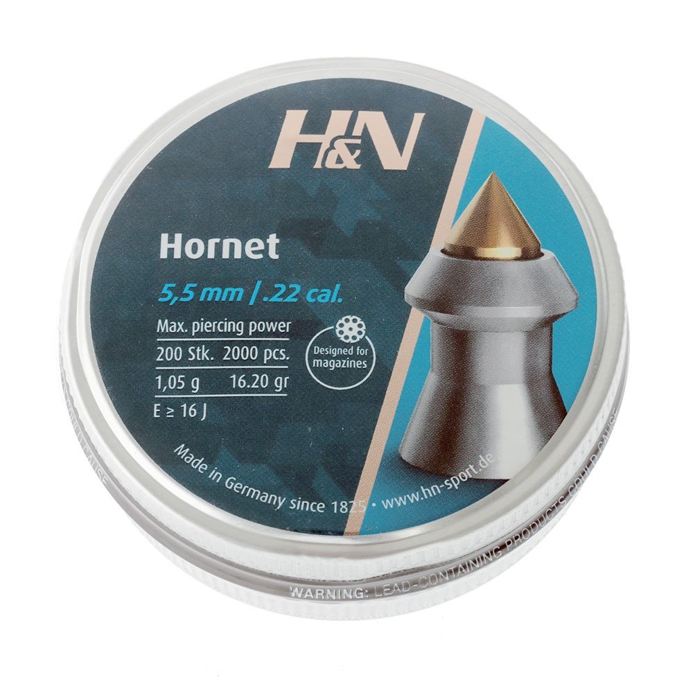 H&N Sport Hornet Air Gun Pellets .22 Cal 2000 Rounds