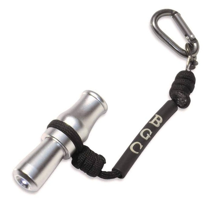 Buck Gardner Mini Duck Call Flashlight with Lanyard Drop & Mini Carabiner