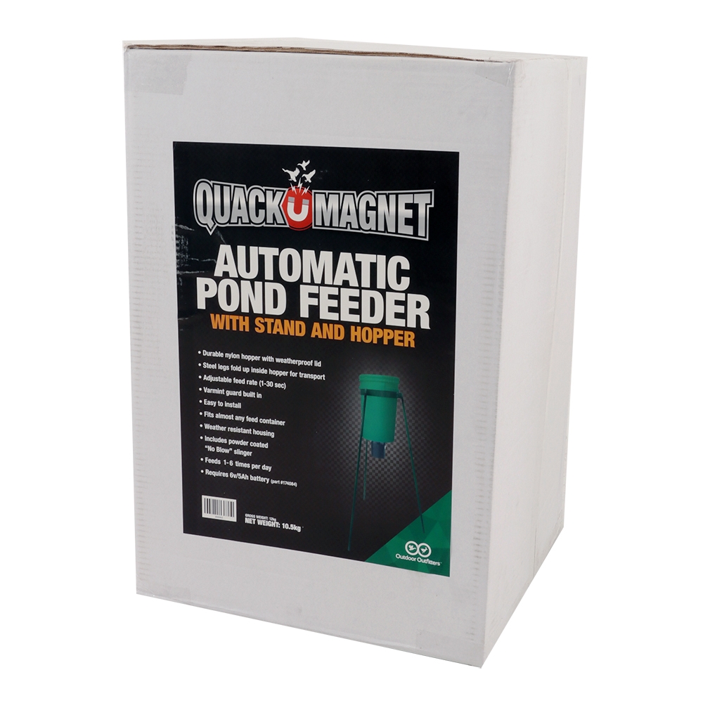 Quack Magnet Auto Feeder Unit with Stand and Bucket