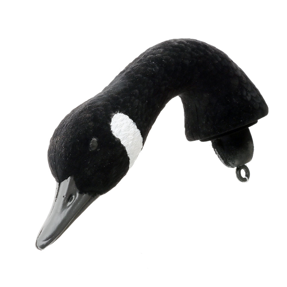 Game On Canada Goose Decoy Flocked Replacement Head Feeding
