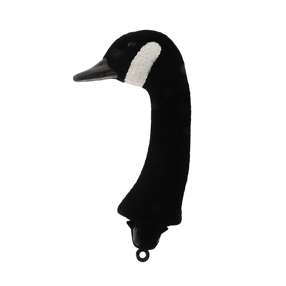 Game On Canada Goose Decoy Flocked Replacement Head Resting