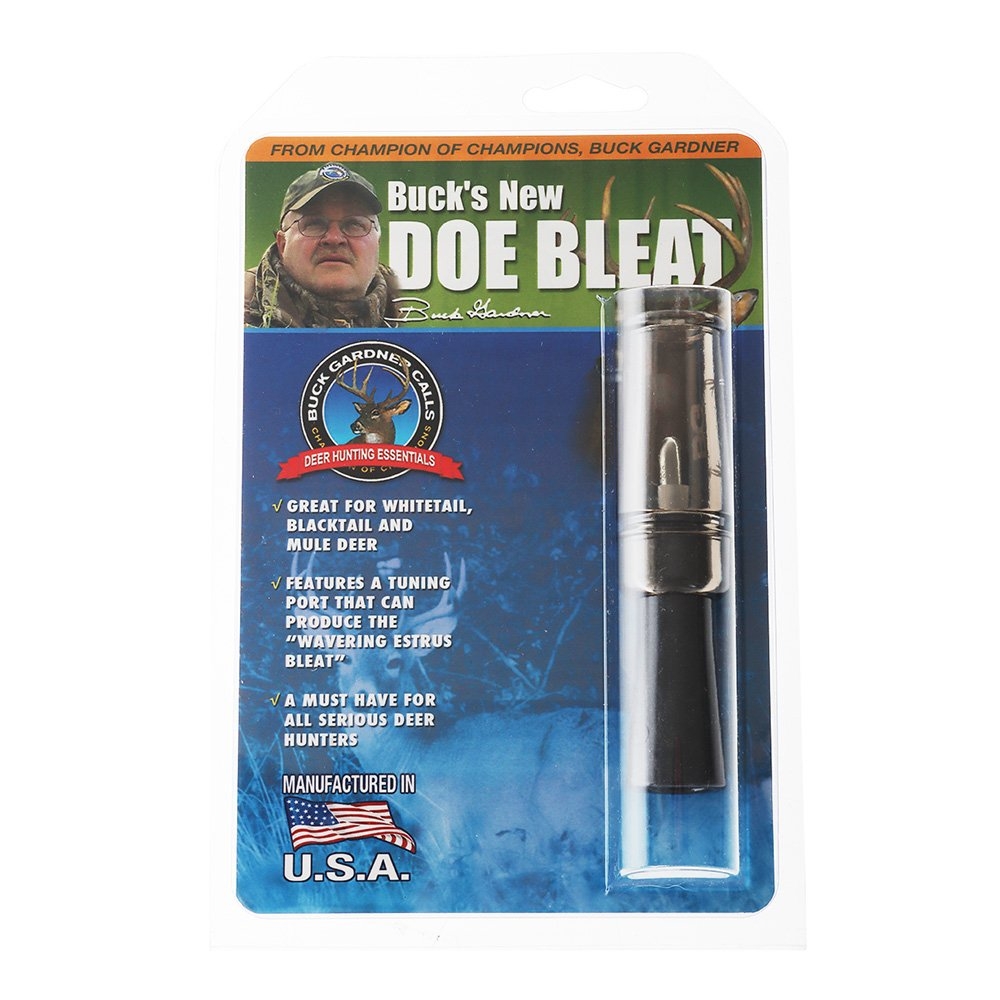 Buck Gardner Clear Polycarbonate Sika Deer Call