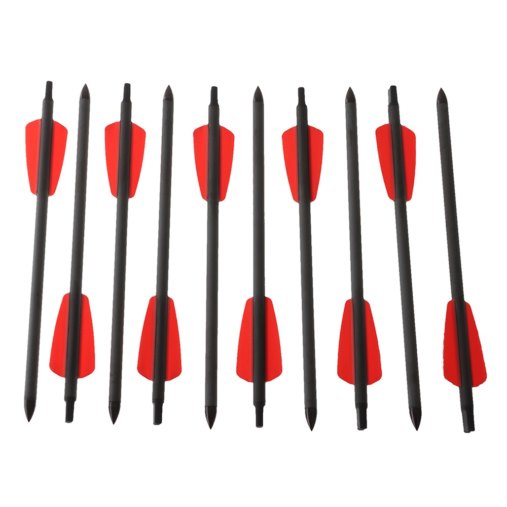 Ek Archery Carbon Bolts for R9 Cobra 7.48in / 19cm Qty 10