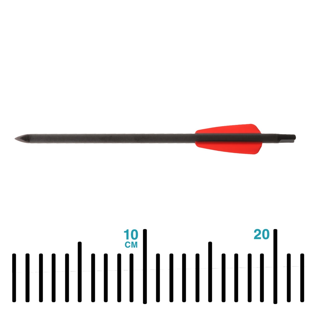 Ek Archery Carbon Bolts for R9 Cobra 7.48in / 19cm Qty 10