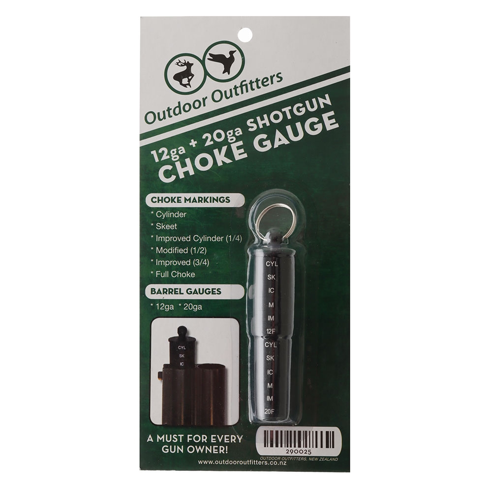 Outdoor Outfitters Dualbore Shotgun Choke Gauge