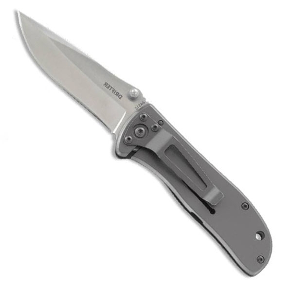 CRKT Drifter Folding Knife with Stainless Handle 7.3cm