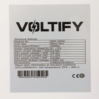 Voltify Mono PERC Solar Panel 200W 1480x670x30mm Thumbnail Voltify Mono PERC Solar Panel 200W 1480x670x30mm