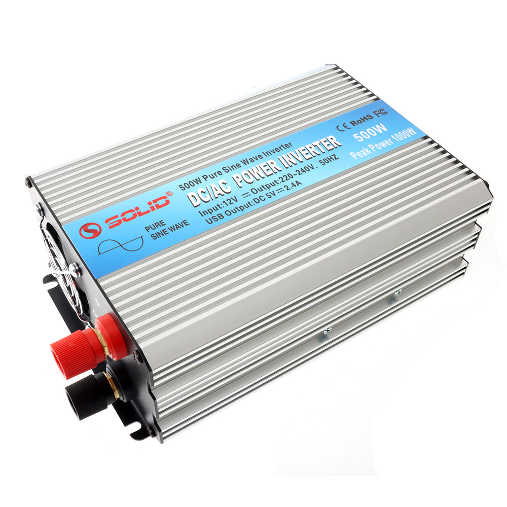 Pure Sine Wave Inverter 12VDC 230VAC 500W