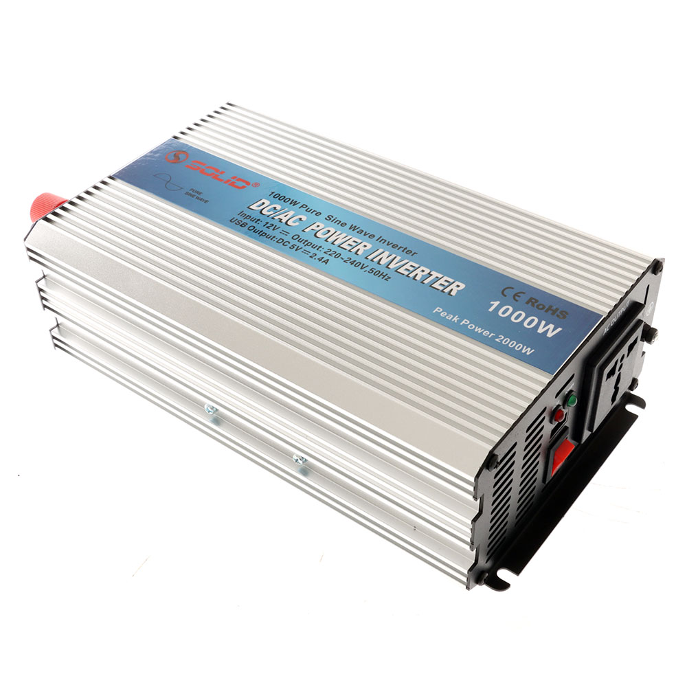 Pure Sine Wave Inverter 12VDC 230VAC 1000W