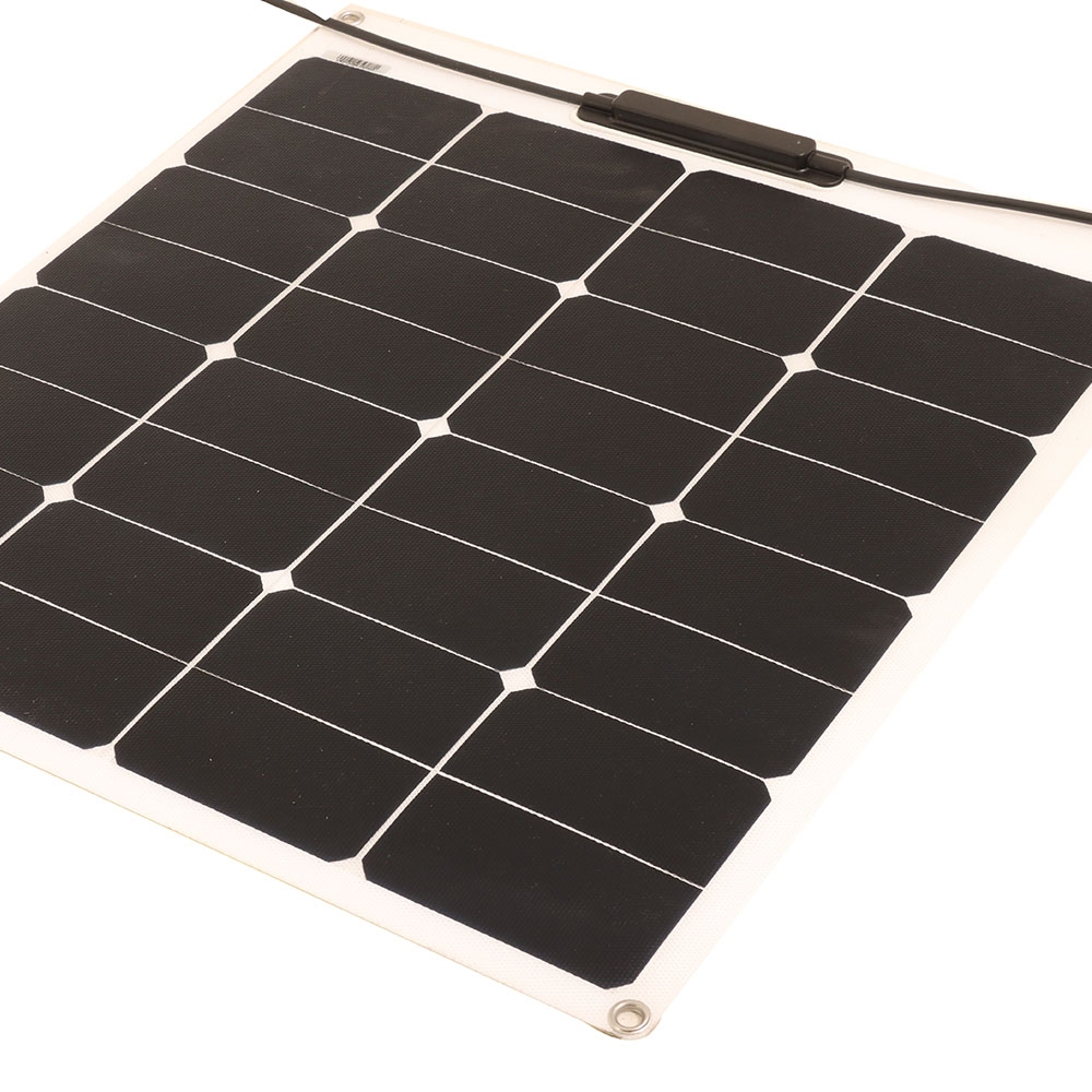 Flexible 12V Monocrystalline Solar Panel with ETFE Film 50W
