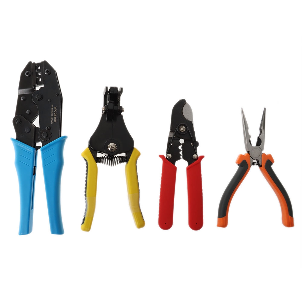 Solar Panel Installation 8-Piece Tool Kit - Crimper and Screwdriver Set