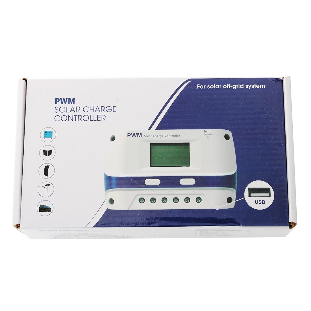 PWM Auto Solar Charger Controller 60A 12/24v