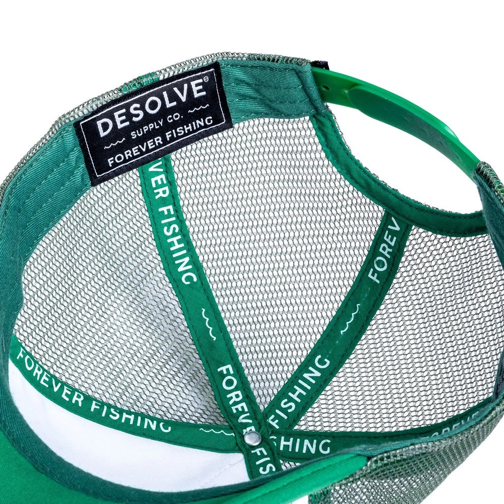 Desolve Snappy Kids Trucker Cap Green Desolve Snappy Kids Trucker Cap Green