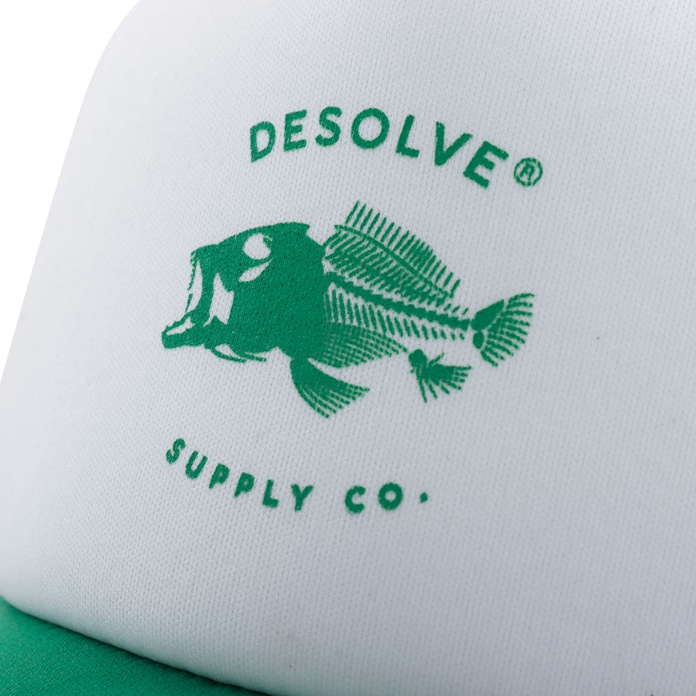 Desolve Snappy Kids Trucker Cap Green