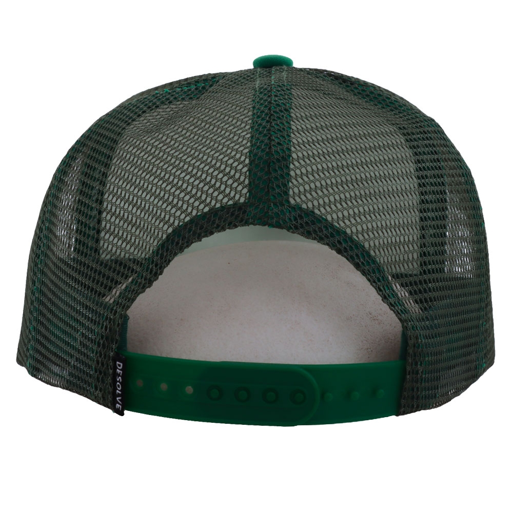 Desolve Snappy Kids Trucker Cap Green