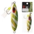 NOEBY NBL Metal Leaf Slow Pitch Jig - Rigged 80g Yellow Tiger