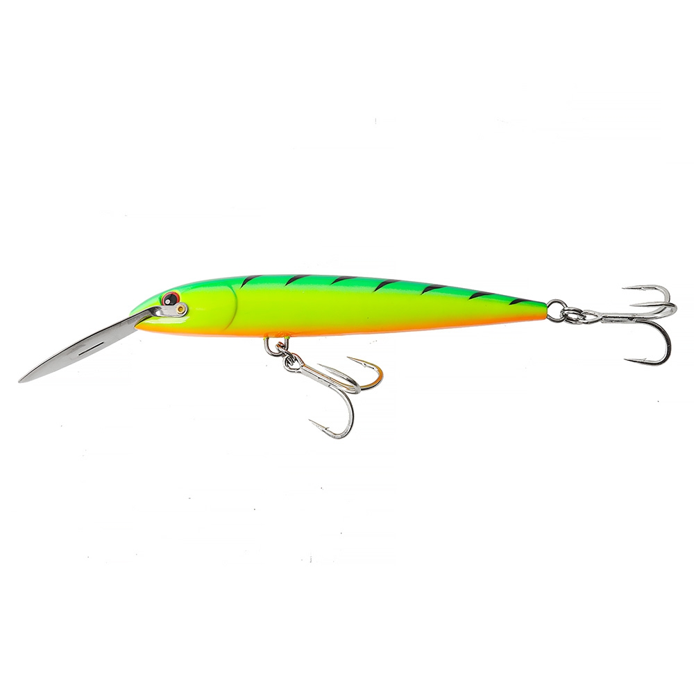 NOEBY NBL Bibbed Diving Minnow Trolling Lure 185mm 60g Fire Tiger