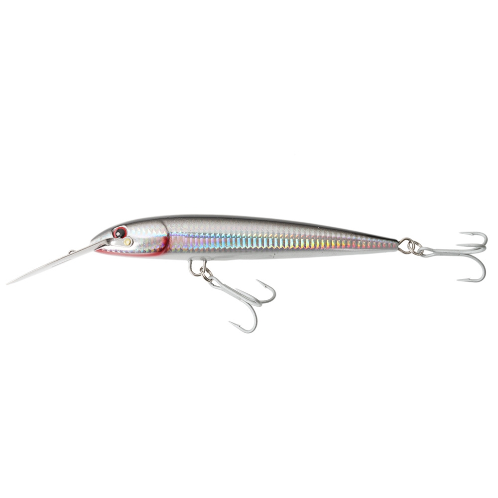 NOEBY NBL Bibbed Diving Minnow Trolling Lure 185mm 60g Silver