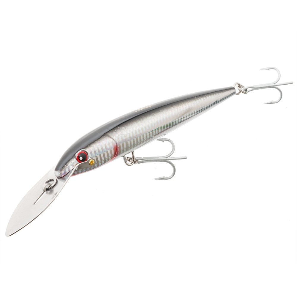 NOEBY NBL Bibbed Diving Minnow Trolling Lure 185mm 60g Silver
