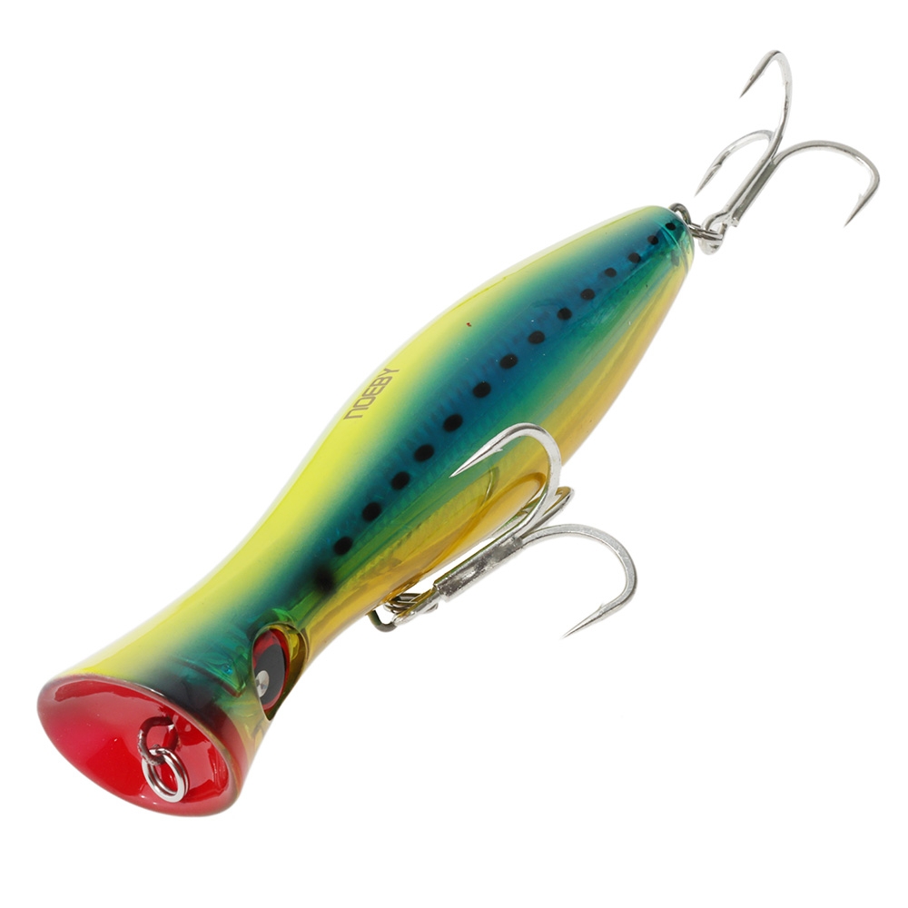 NOEBY NBL Big Popper Lure Chartreuse Blue 200mm 154g