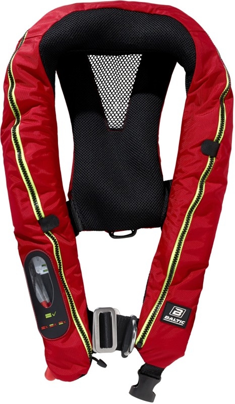 Baltic Legend 165N SLA Auto Inflatable Life Jacket with Harness Red 40-120kg