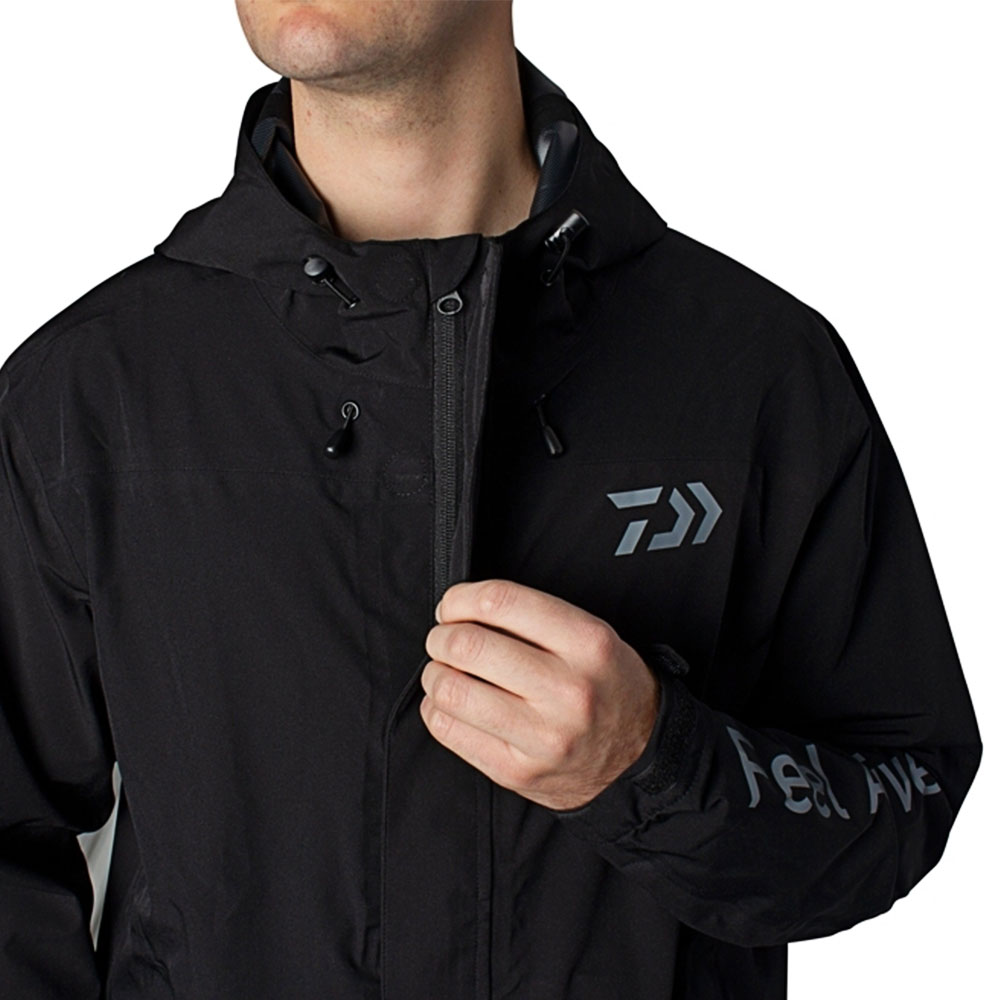 Daiwa D-Vec Mens Windbreaker Black 2XL