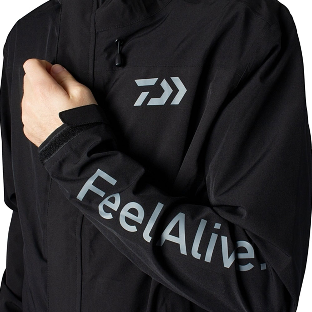 Daiwa D-Vec Mens Windbreaker Black 2XL