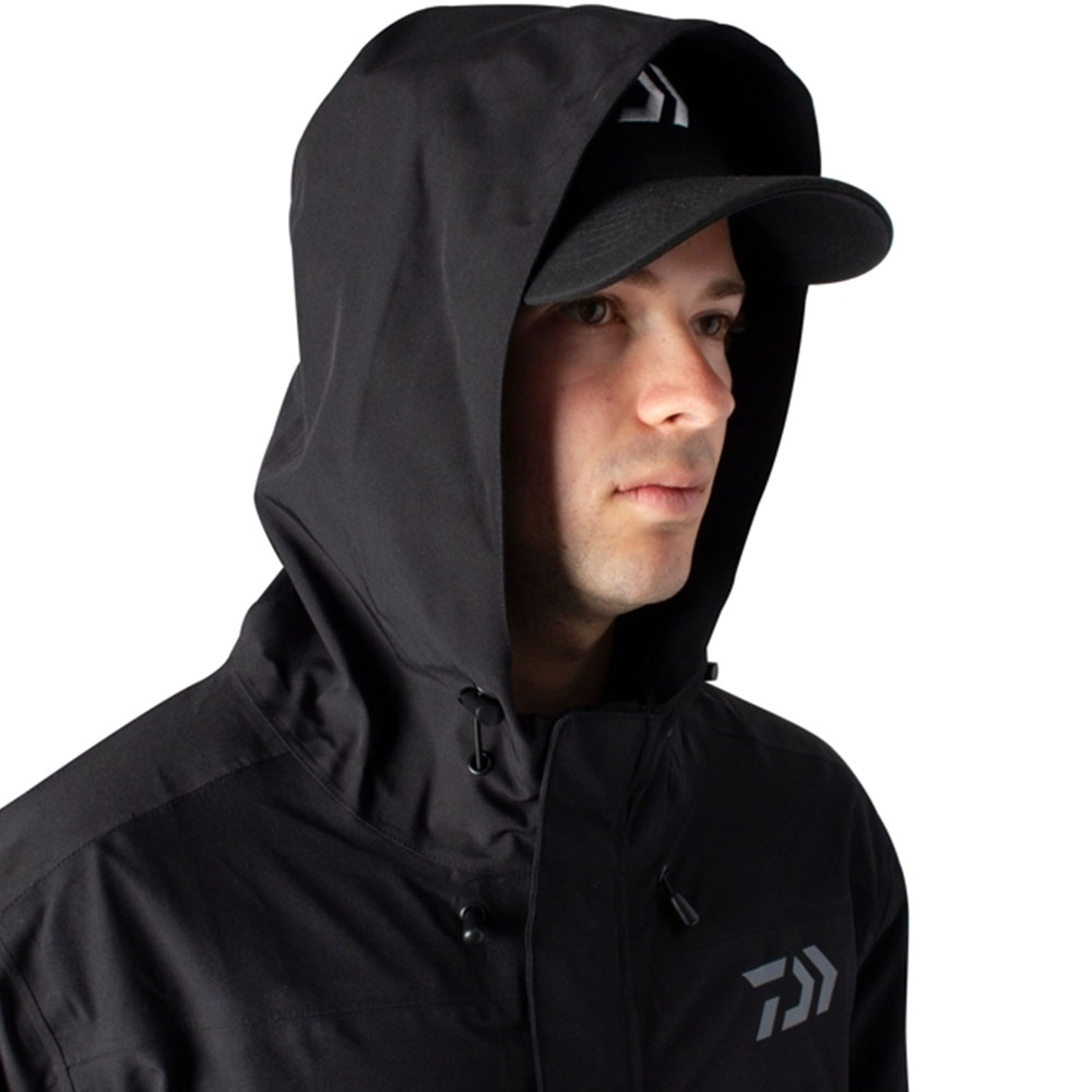 Daiwa D-Vec Mens Windbreaker Black 2XL
