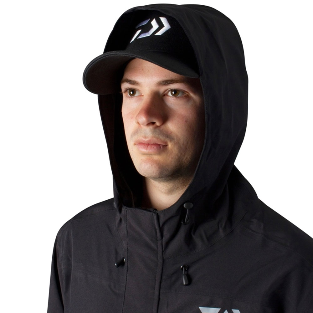 Daiwa D-Vec Mens Windbreaker Black Small