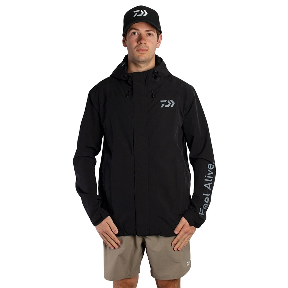 Daiwa D-Vec Mens Windbreaker Black XL Daiwa D-Vec Mens Windbreaker Black XL
